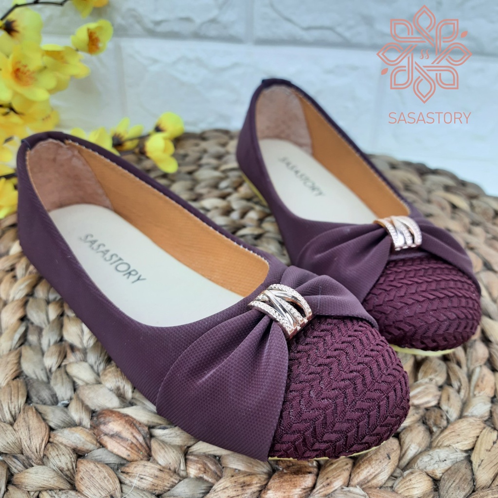 [TAMAN SEPATUKU] SEPATU TRENDY MURAH SANDAL FLATSHOES ANAK PEREMPUAN 3 4 5 6 7 8 TAHUN HAX08