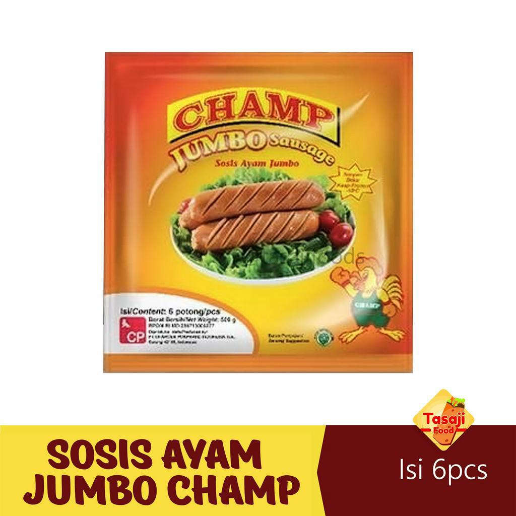 Sosis Ayam Jumbo Champ Isi 6 Pcs