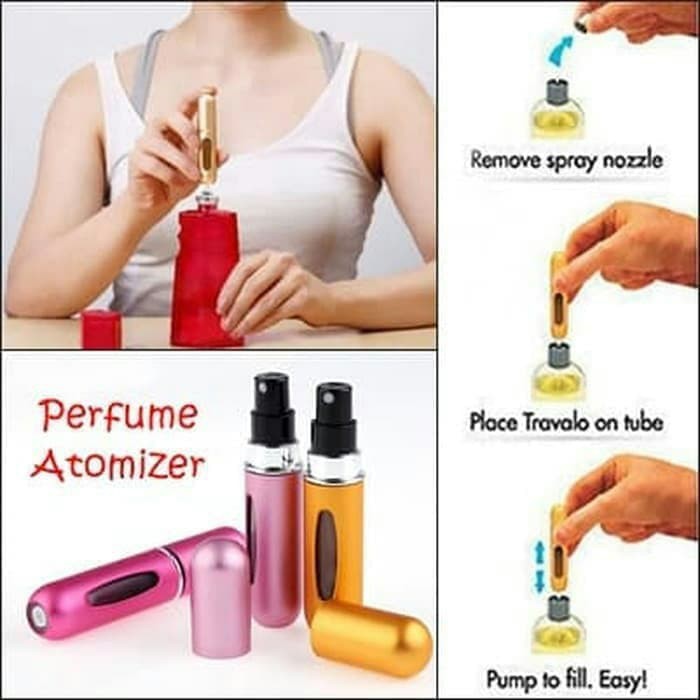 Botol Parfum isi ulang 5ml Refill/Travel Parfume Atomizer