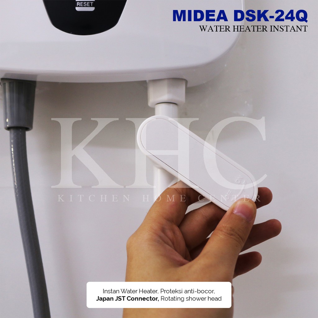 Water Heater Instant Midea DSK 24Q - PRODUK BARU