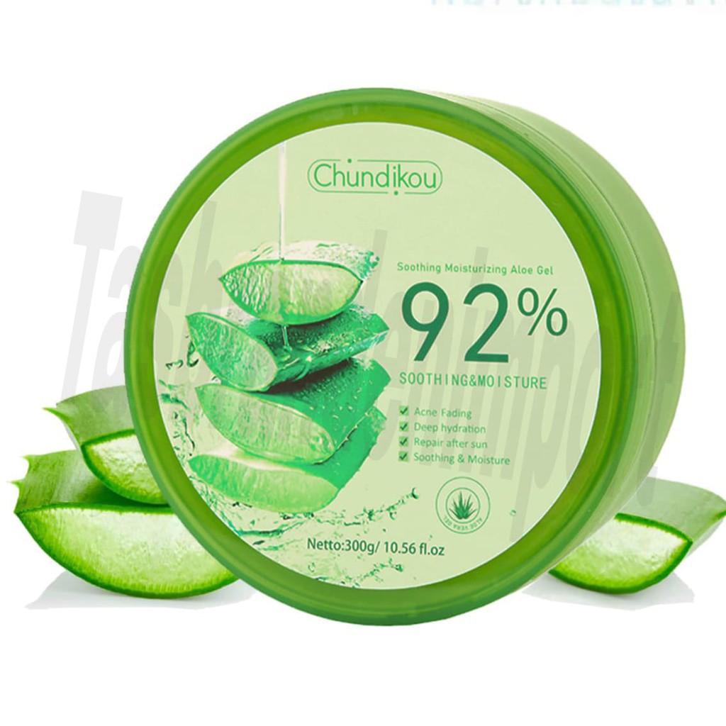 {PROMO} Chundikou Soothing and Moisture Aloe Gel 92% 300ml/Aloe Vera