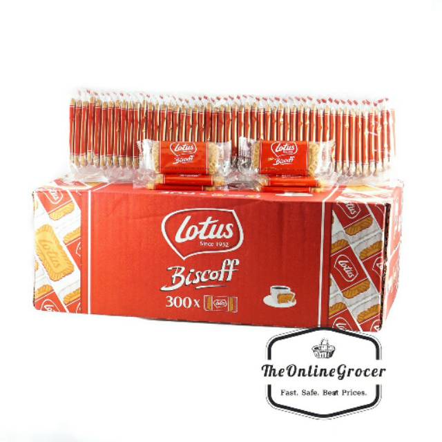 Lotus Biscoff Caramelised Biscuits Isi 50 Bungkus