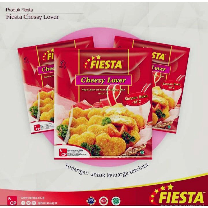 

Fiesta cheesy nugget 500 gr