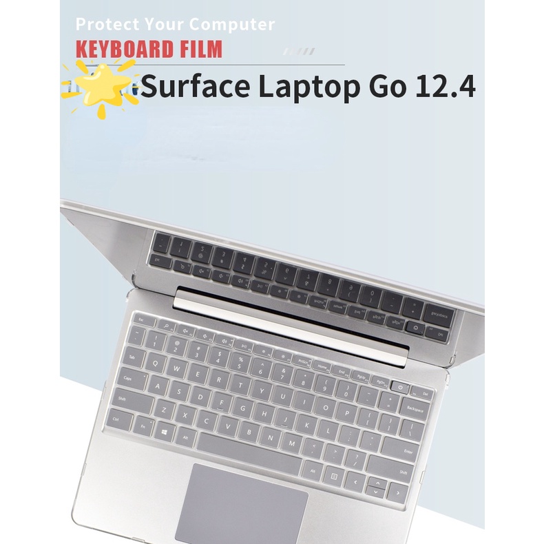 Film Pelindung Keyboard Untuk Microsoft Surface Laptop Go 12.4 &quot;