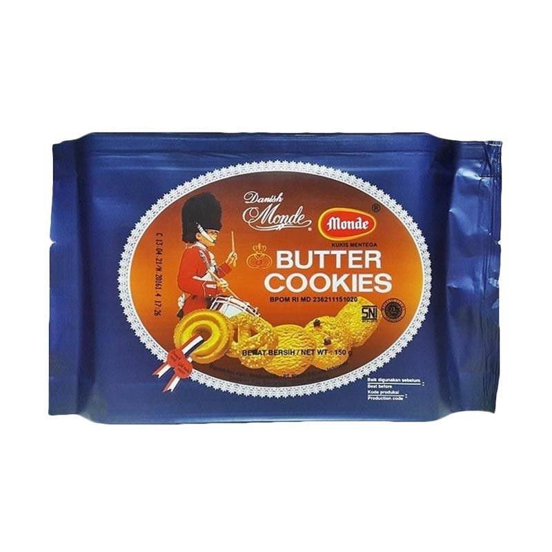Jual Monde Butter Cookies 150 gram Shopee Indonesia
