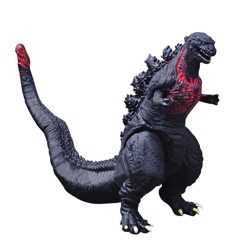 Mainan Action Figure Godzilla Red Lotus Godzilla Dinosaur Bahan pvc Ukuran 17cm Untuk Koleksi