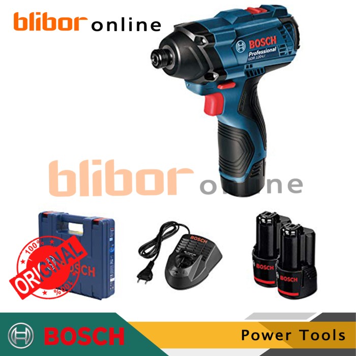 Bosch Bor Baterai Cordless GDR 120-LI Gen 3 Professional,Original 