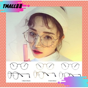 ♥TMALL88♥ Kacamata Lensa Transparan Kacamata Frame Kacamata Unisex KM11