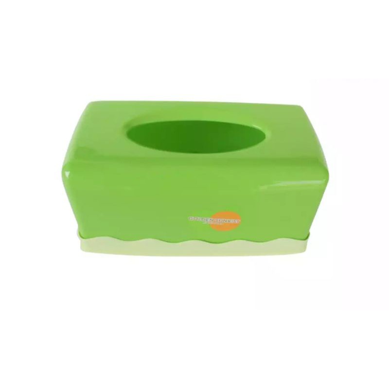 Tempat Tissue Segi TT 1061 Golden Sunkist - Hijau