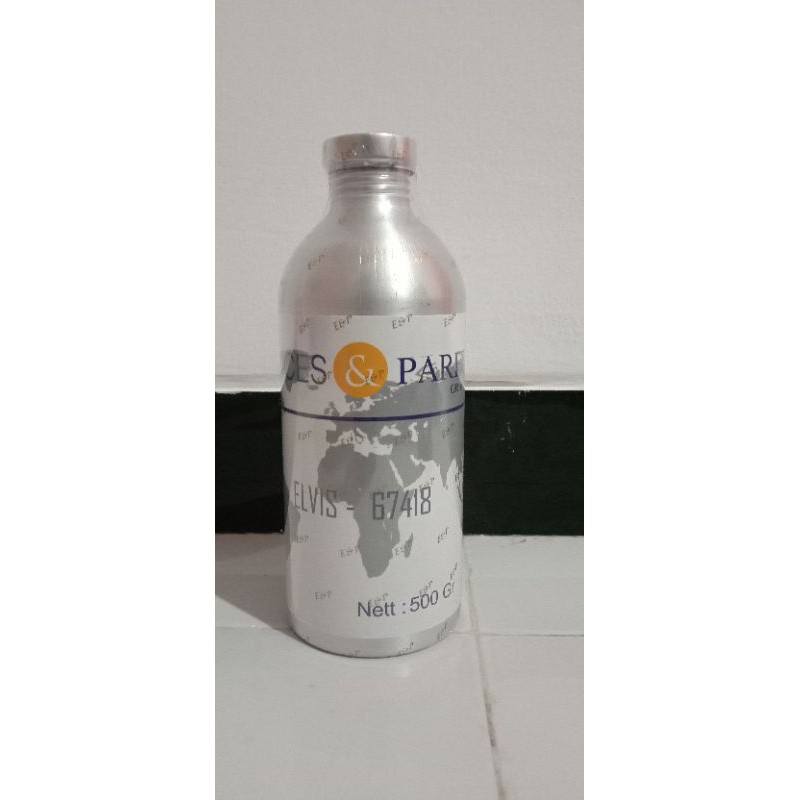 Bibit Parfum Essences & Parfum Elvis 67418 searah Eros by Versace kemasan 500ml segel