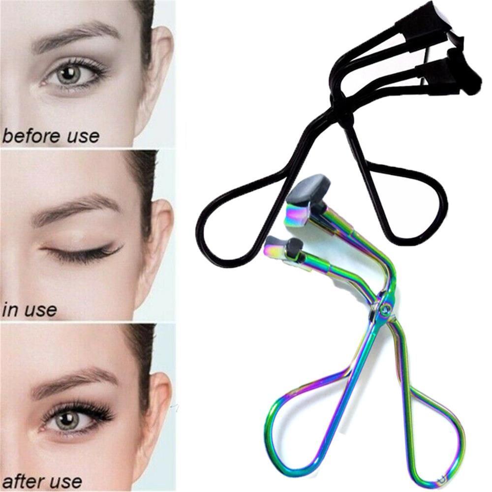 Penjepit Bulu Mata TOP Eyelash Curler Portable Tambahan Penjepit Stainless Steel