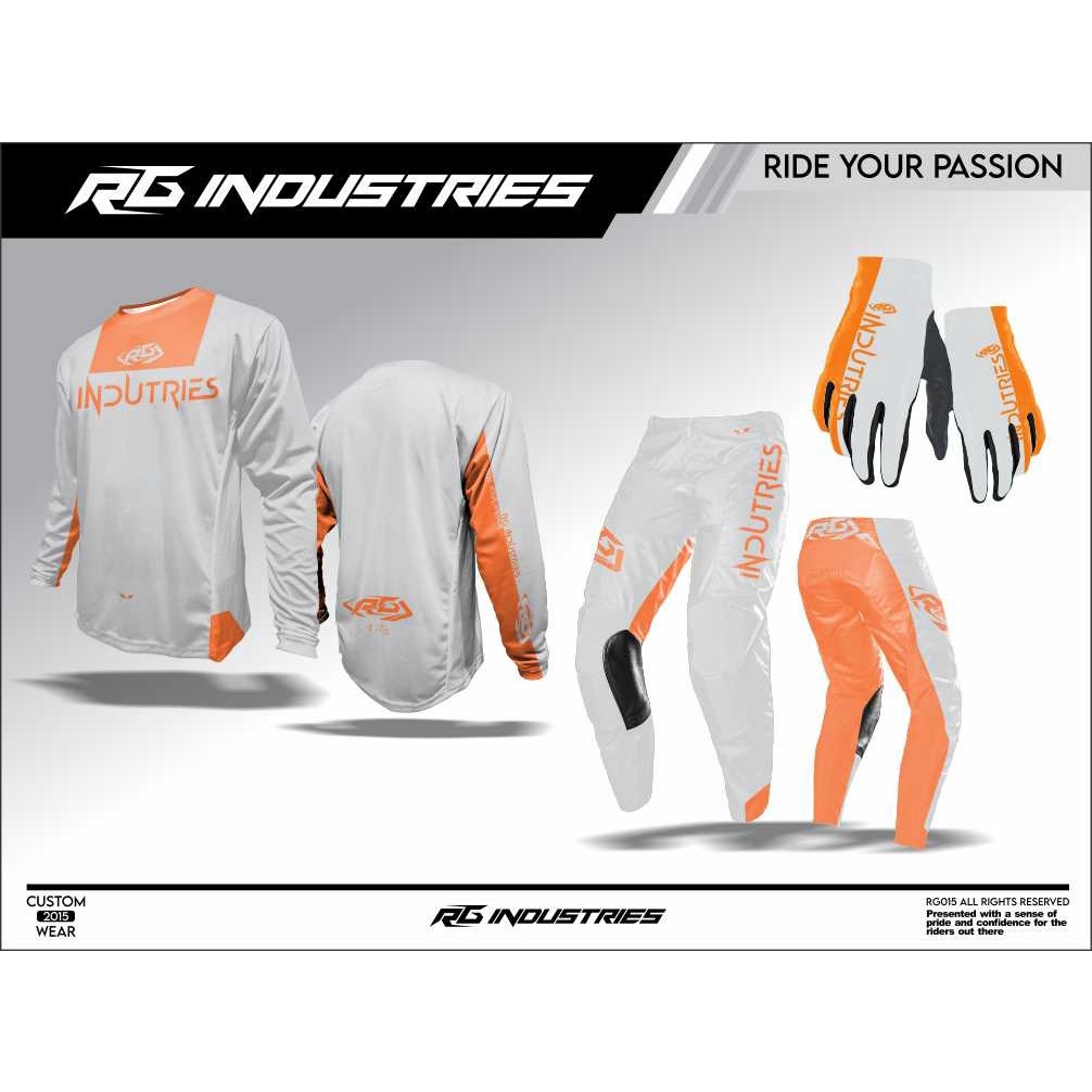 Jersey Set Trail Motocross Jerset Motocross Jerset Rg Industries Premium Gearset Rg Industries Premi