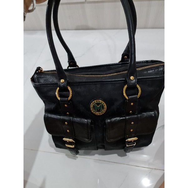 Tas Preloved tote metro city authentic