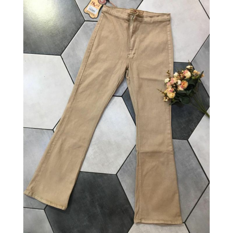 HW SV7 ORIGINAL JEANS CUTBRAY CREAM