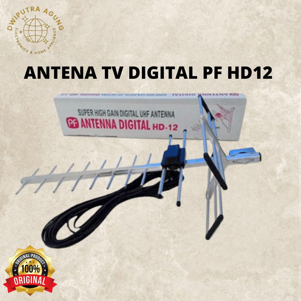 ANTENA HD 12 ANTENA TV DIGITAL PF HD12 DIGITAL