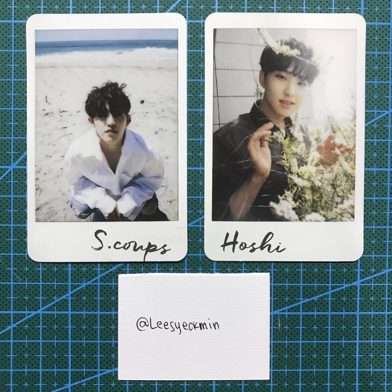 [Booked] Seventeen al1 scoups hoshi photocard