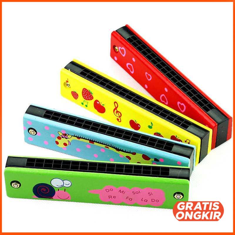 Alat Musik Harmonika Anak Musical Toy 16 Holes - WMN136