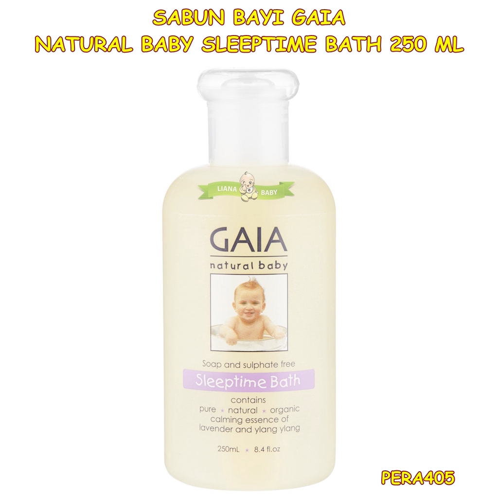 PERA405 SABUN BAYI GAIA BABY SLEEPTIME BATH 250 ML