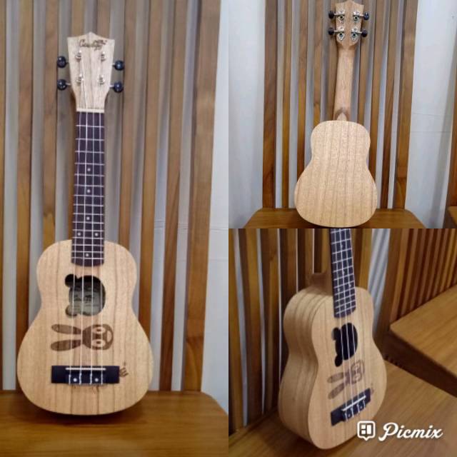 Ukulele cowboy Soprano 21 original cowboy karakter premium