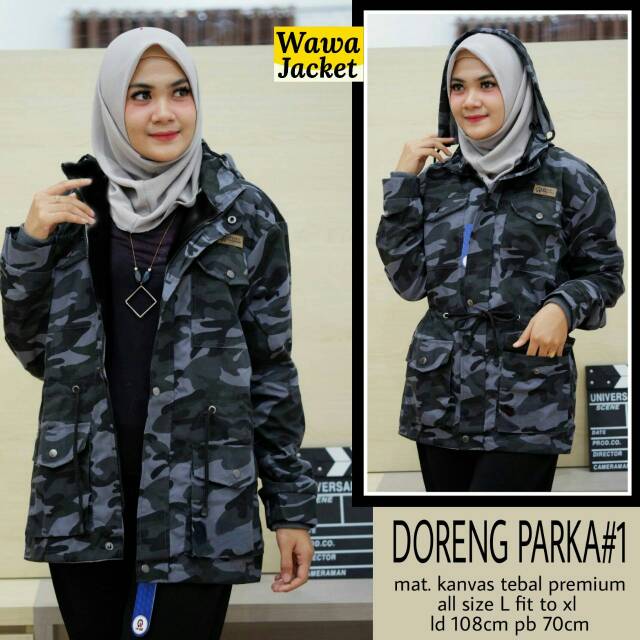 Doreng Parka/ Parka Doreng/ Parka Army