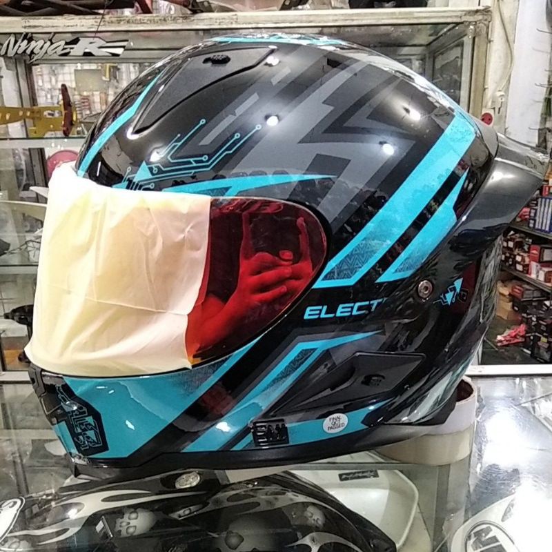 HELM SNAIL FFS1 ELECTRIC BLUE/FULL FACE