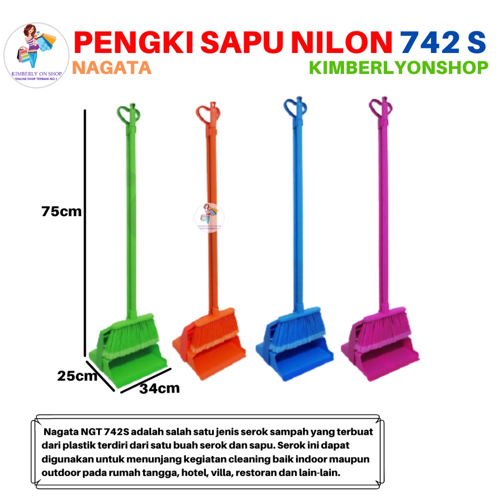 Pengki Sapu Nilon 742 S Nagata