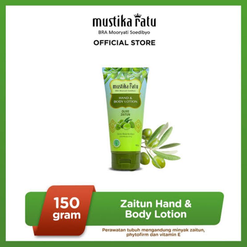 Mustika ratu _ zaitun hand & body lotion