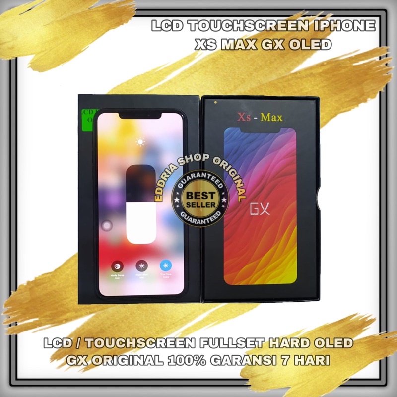 LCD TOUCHSCREEN XS MAX OLED GX ORIGINAL FULLSET