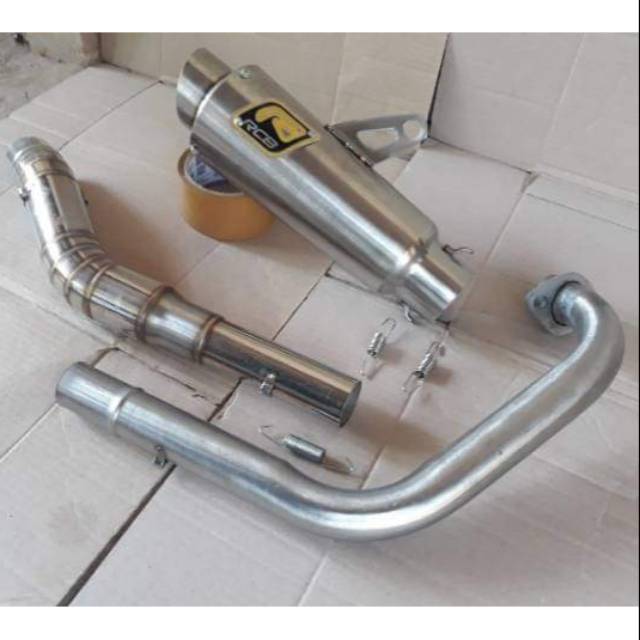 Knalpot  rcb fu. Mx. Vixion. Tiger. Dll