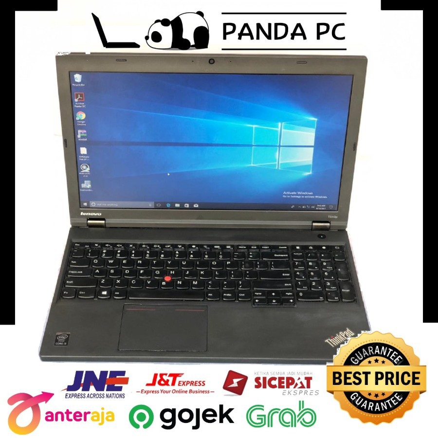 Laptop Lenovo ThinkPad T540p - 15.6&quot; - Core i5 4th Gen - Laptop Second