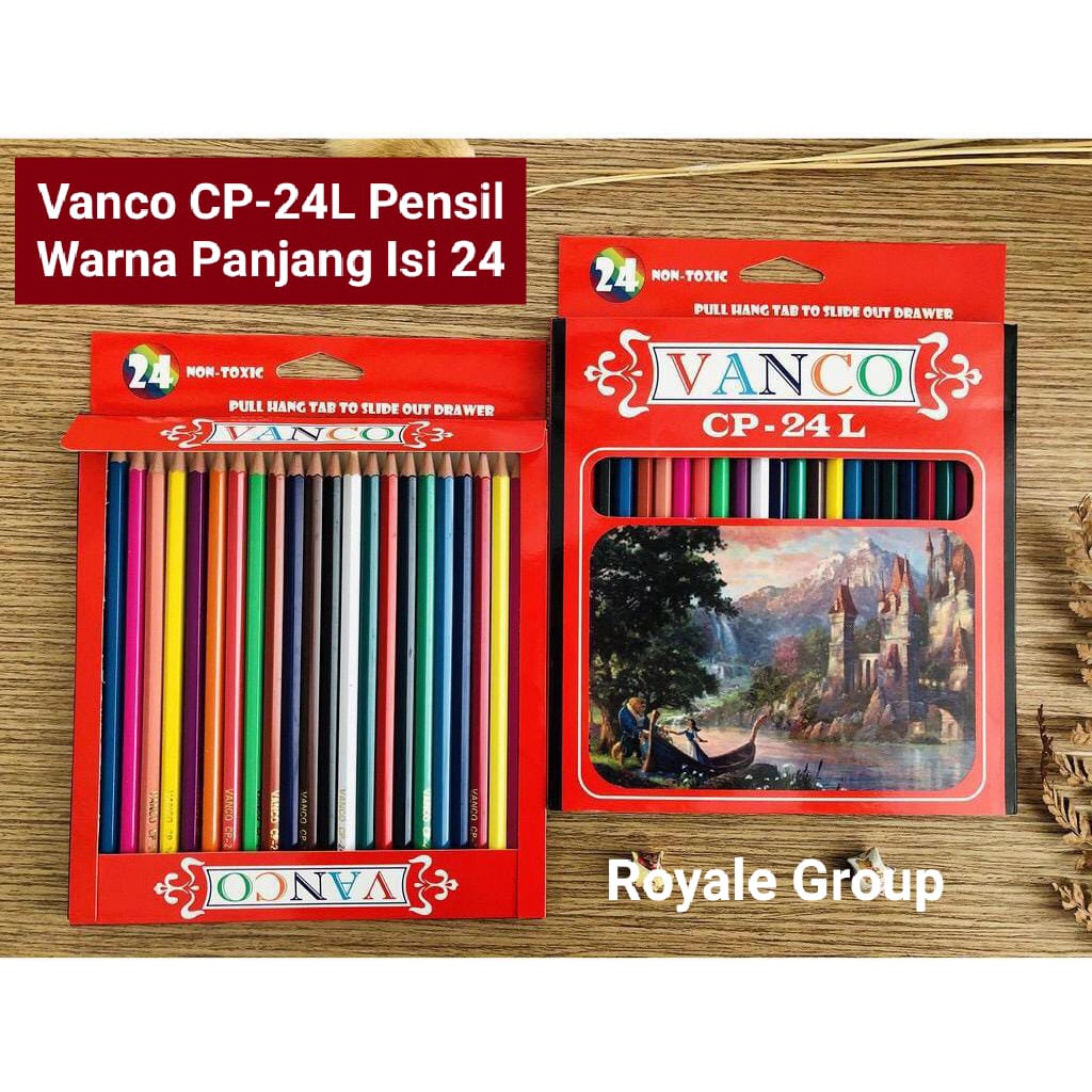 

CWS - PENSIL WARNA PANJANG ISI 24 WARNA NON TOXIC