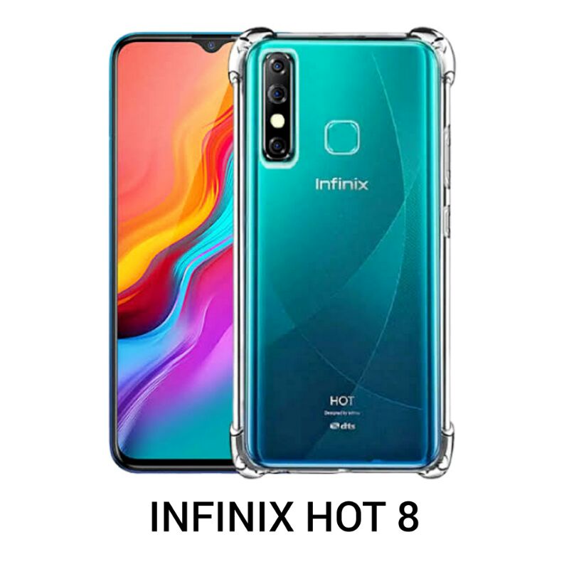 Loveh - Casing Infinix Hot 8 Smart 4 Soft Case Polos Anticrack