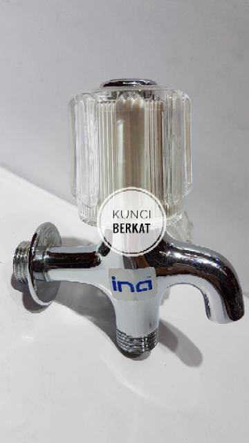 Kran/Keran/Cabang/Double/Dobel/Merk Ina