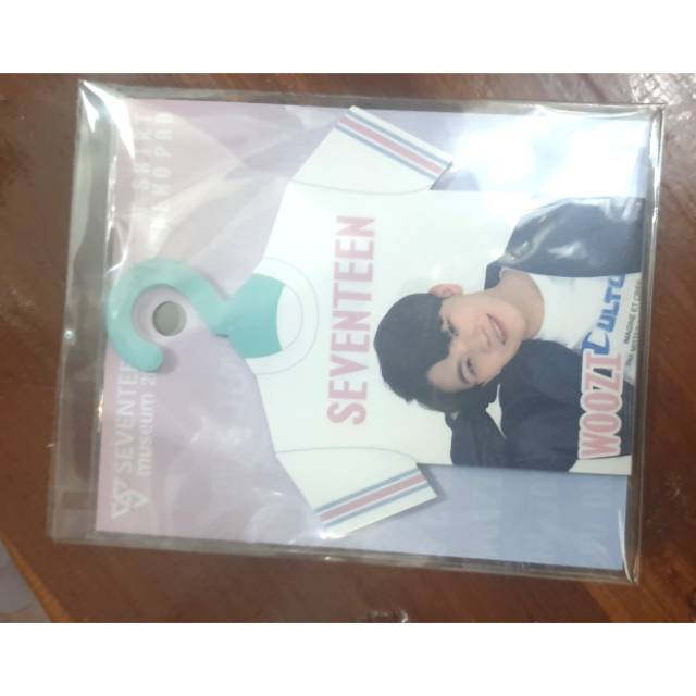 Woozi Seventeen Museum Japan 2018 Official Goods T-Shirt Memo Pad