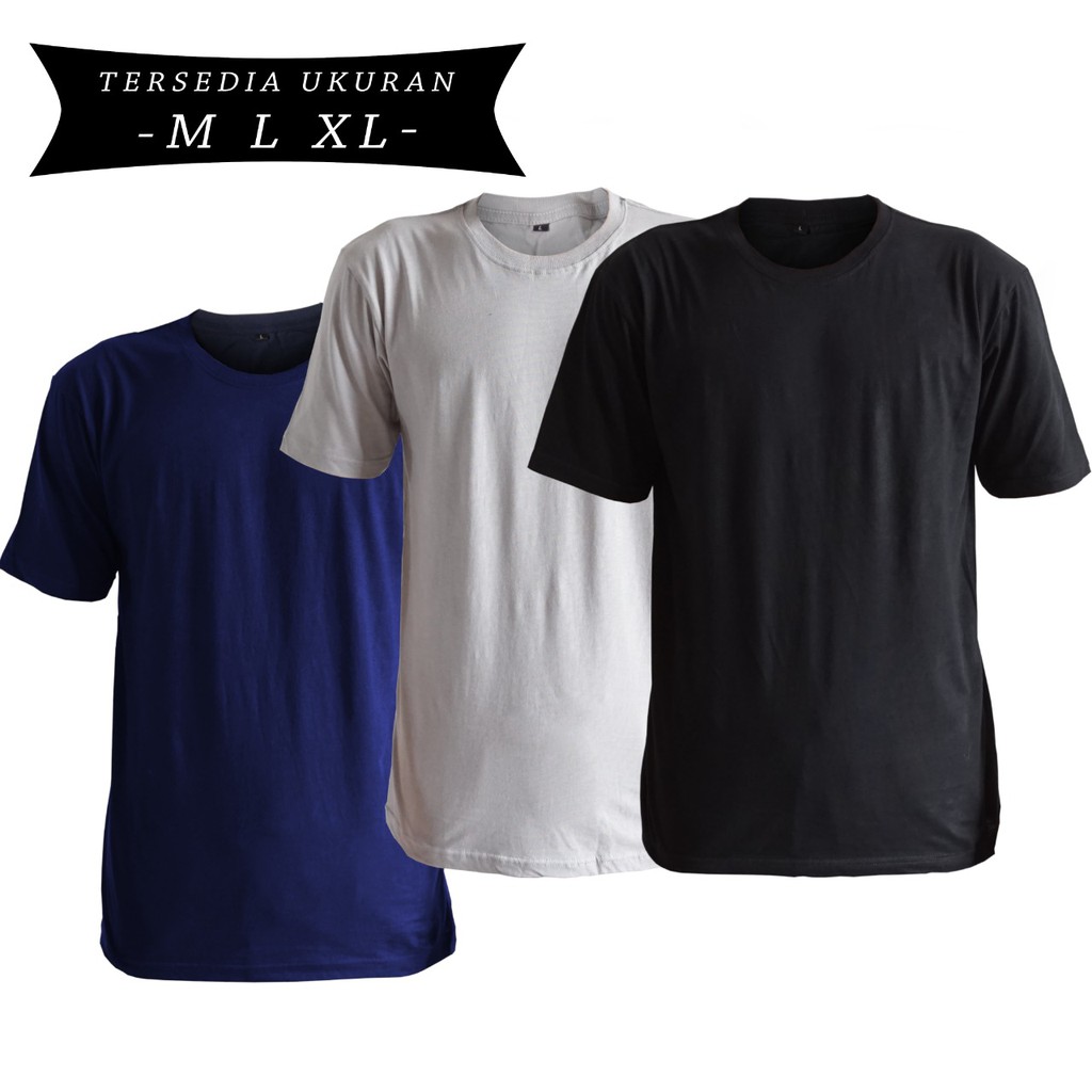  KAOS  POLOS  PREMIUM ORIGINAL Shopee  Indonesia