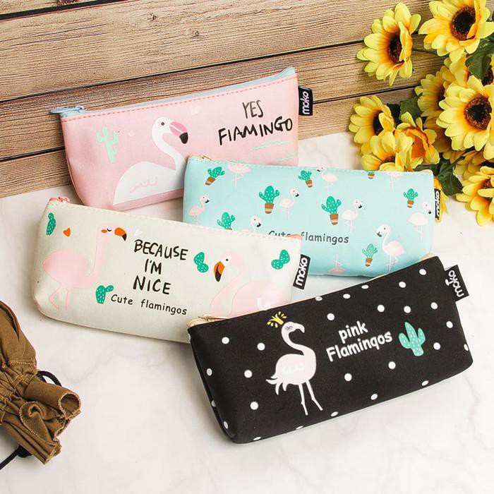 

Tempat Pensil Korea style Flamingo Natures | Premium quality