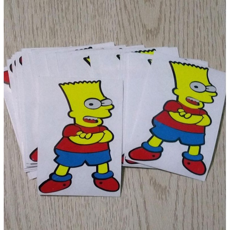 STICKER SIMPSON STICKER CUTTING