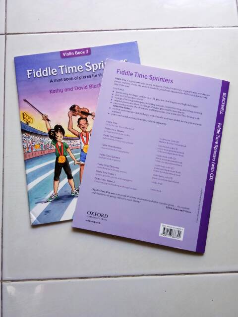 Buku biola Fiddle Time Sprinters with CD violin book