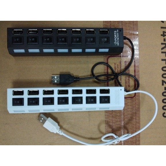 USB Hub 7Port USB 2.0 with Switch On/Off