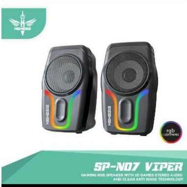 NYK Nemesis Speaker Sounbard Gaming RGB NYK SP-N07 VIPER - Speaker