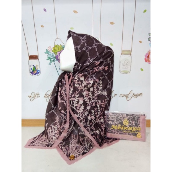jilbab Meizaya Motif