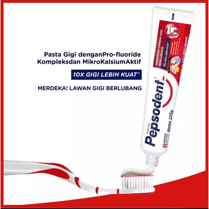 Pepsodent White Pasta Gigi Pencegah Gigi Berlubang 225gr Isi 2 / PEPSODENT Herbal 190gr isi 2