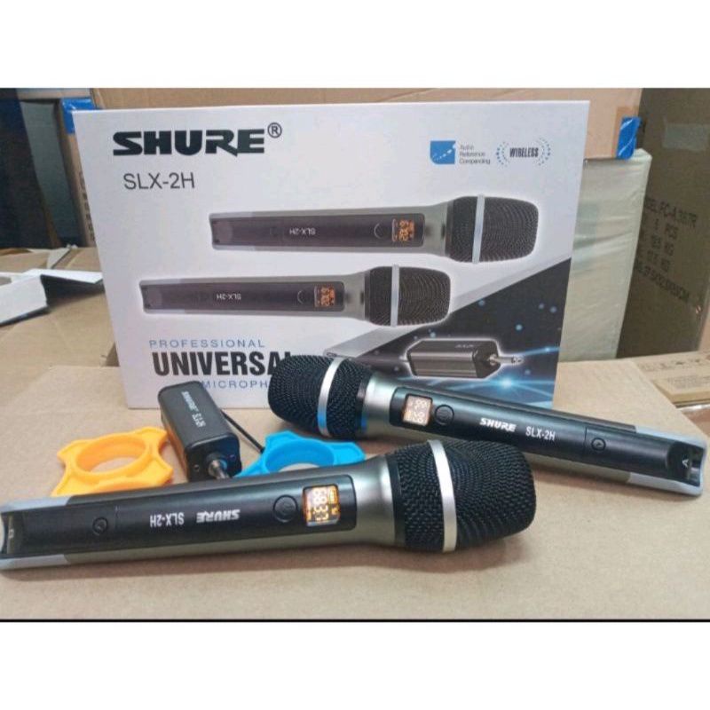 Mic wireless Shure SLX-2H Microphone SLX 2H mik murah