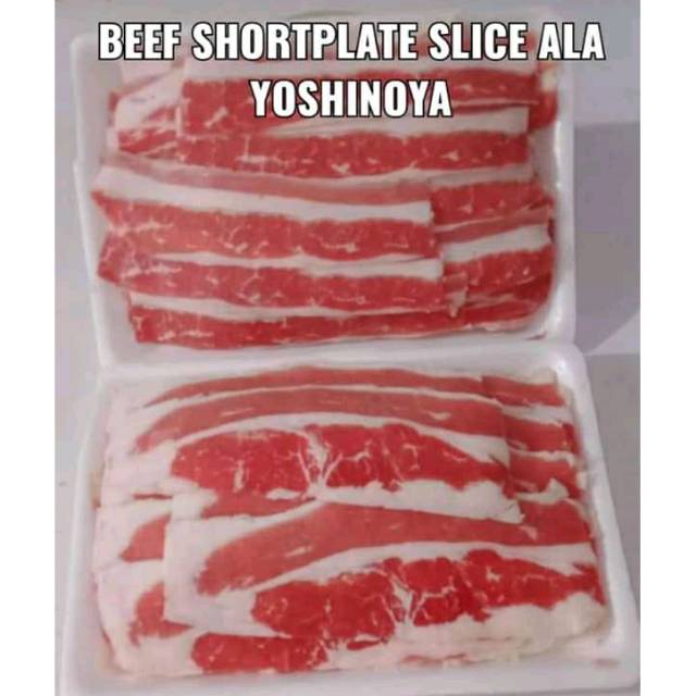 

BEEF SLICE YOSHINOYA 500 gr