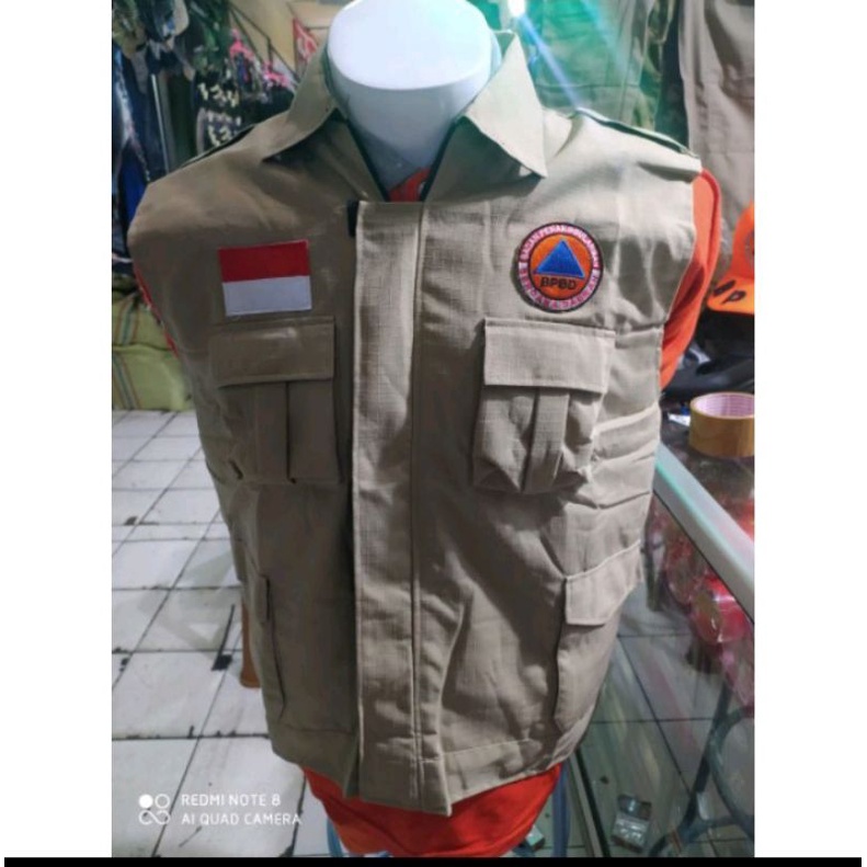 rompi bpbd#rompi custom. bordir bpbd