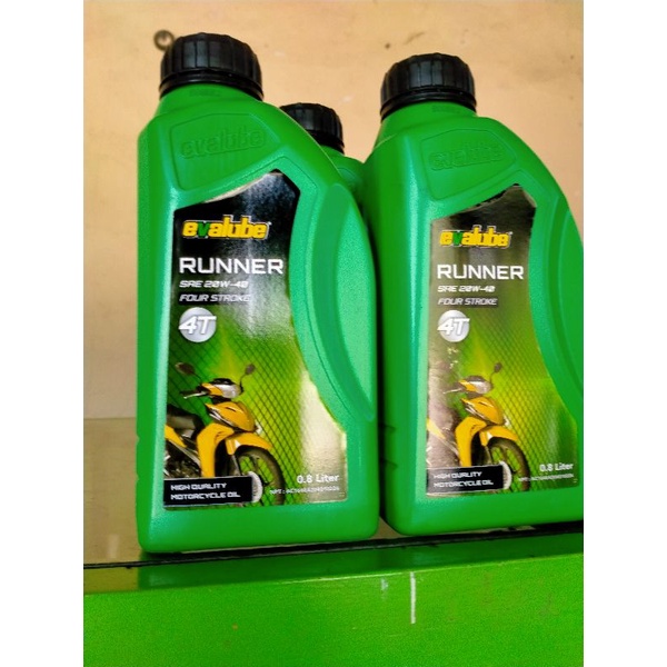 Olie motor Evalube 4T