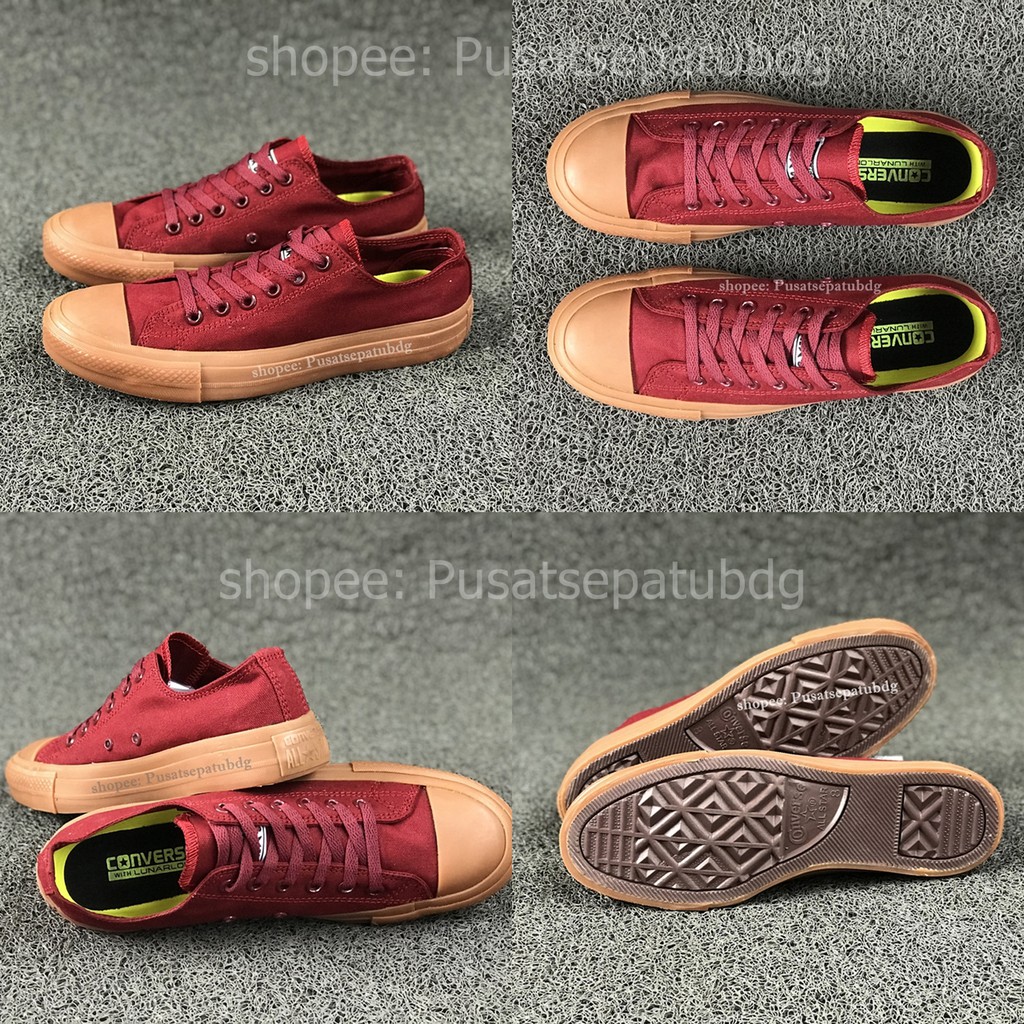 Sepatu Converse Low Gum All Star Chuck Taylor
