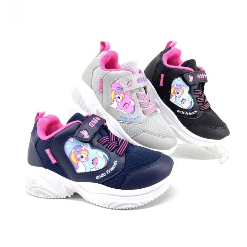 Sepatu Anak Kecil Perempuan ANDO FRIENDS / LILY CANDY / MAGICAL FLOWER (29-32)