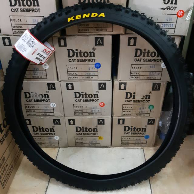Ban luar sepeda merk kenda ukuran 26x210