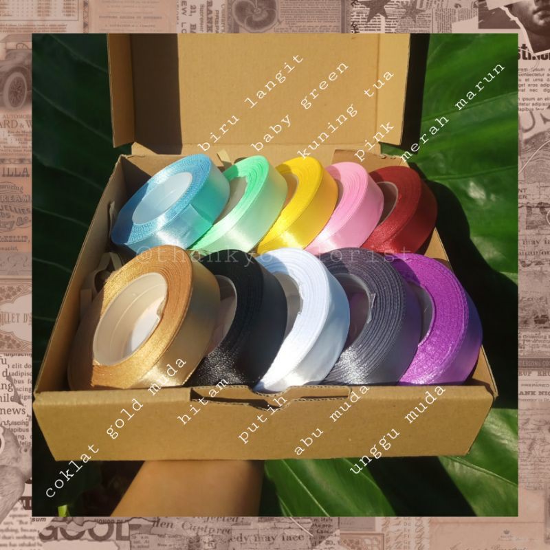 

Pita satin ecer lebar 2 cm